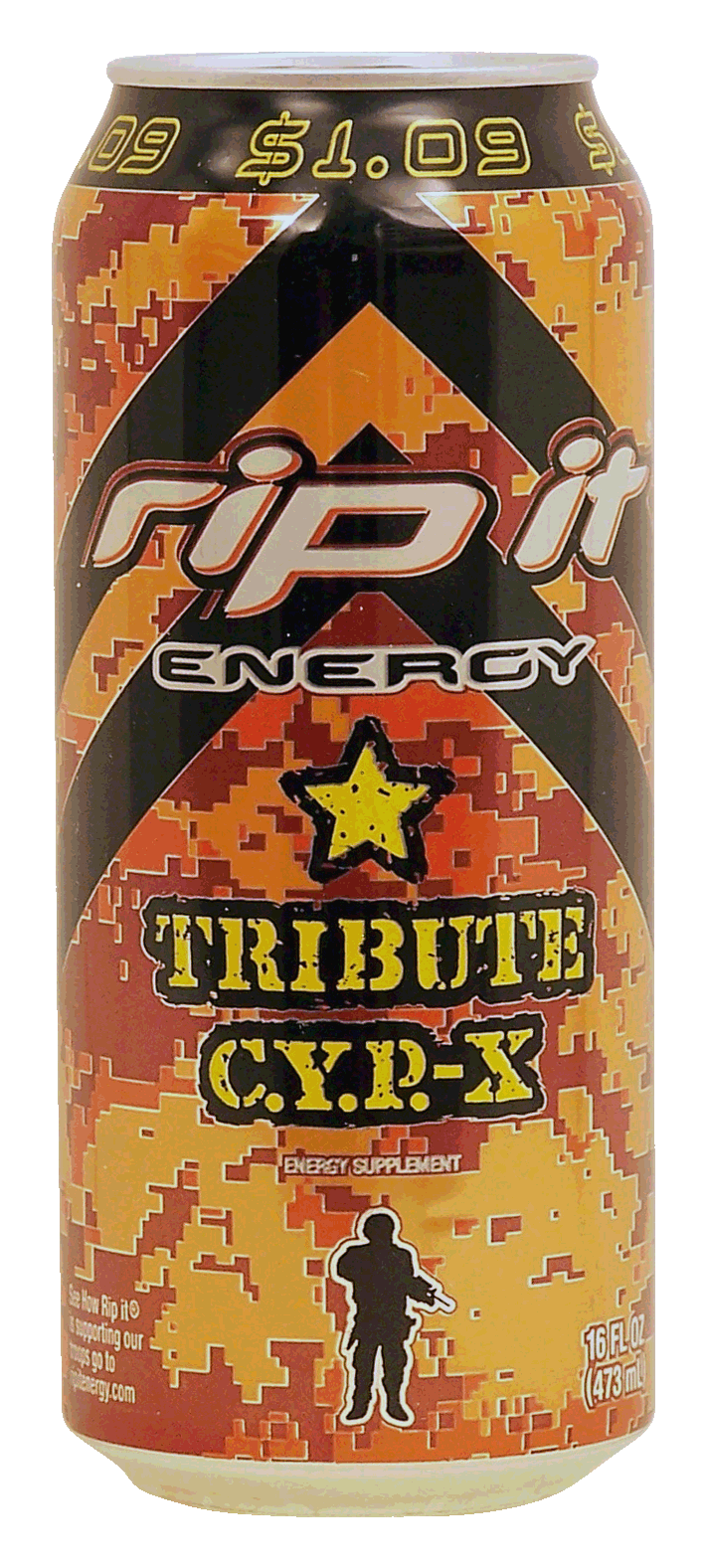 Rip It Tribute C.Y.P.-X carbonated energy supplement Full-Size Picture